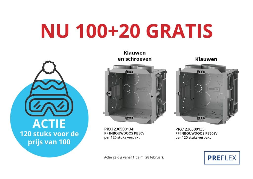PIPELIFE: Hoogwaardige Preflex inbouwdozen